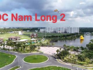 Nền biệt thự mặ tiền hồ sen  kdc nam long 2