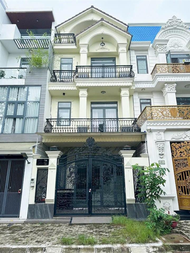 Nhà trệt 2 lầu sân thượng khu dân cư nam long cần thơ
