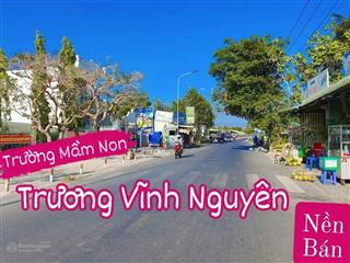 Nền đường trưởng vĩnh nguyên ( đối diện trường mầm non)