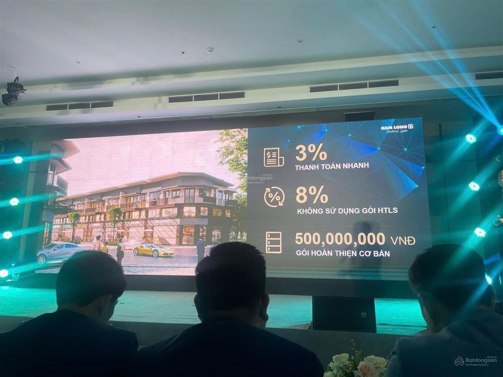 Chính thức mở bán shophouse khu nam long 2 vị trí đối diện hồ chung tâm và đường lê trọng tấn