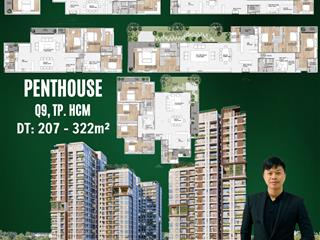 Bán 5 căn hộ penthouse 207  322m2 phiên bản giới hạn tại q9, tp hcm
