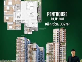 Độc bản căn hộ sky villa  penthouse 332m2 + sân vườn mua ngay chủ đầu tư tại q9, tp hcm