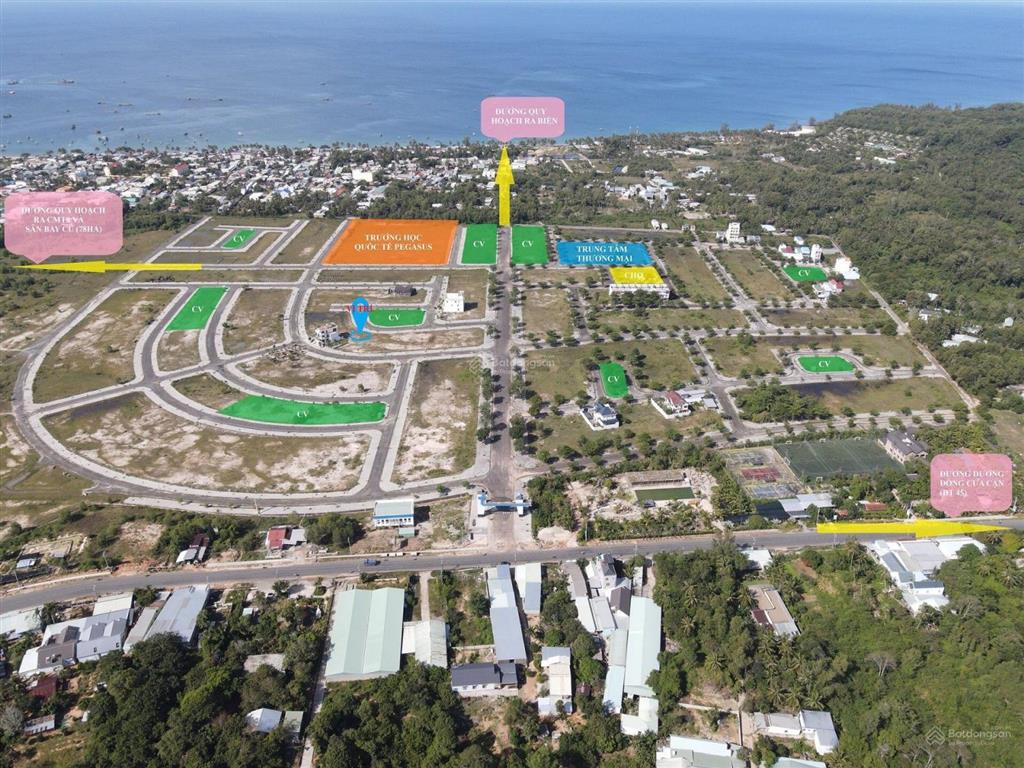Cần chuyển nhượng gấp nền nhà phố đối diện trường học khu 67ha phú quốc