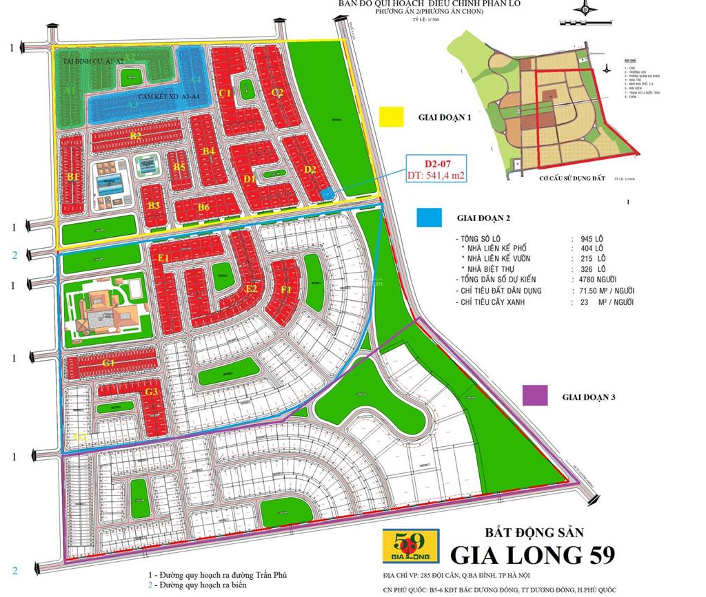 Bán lô góc trục đường chính thông ra biển dự án 67ha phú quốc