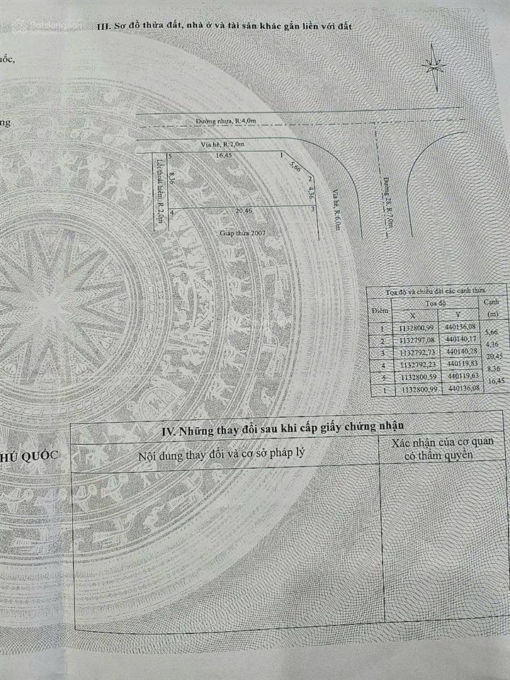 Bán liền kề lô góc a1  47 khu đô thị bắc dương đông phú quốc