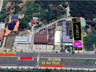 Bán mảnh đất hơn 1 công mặt tiền đường dt975 cửa lấp  an thới