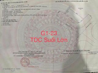 Bán lô góc đường lớn g1  23 dự án tái định cư suối lớn  đặc khu phú quốc