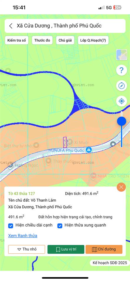 Chính chủ gửi bán mảnh đất gần 500m2 mặt tiền đường bến tràm  phú quốc