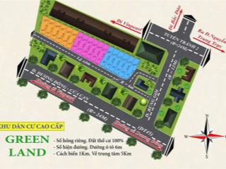 Mở bán khu dân cư green land búng gội  đặc khu phú quốc