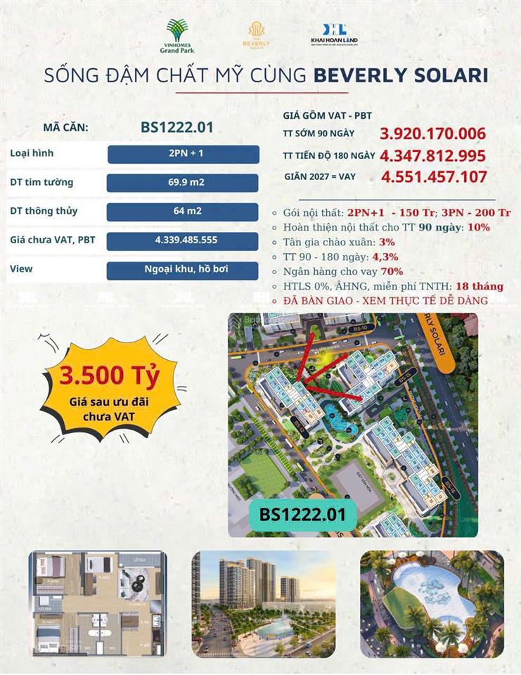 Mua căn hộ vinhomes grand park không thể không xem qua tin này