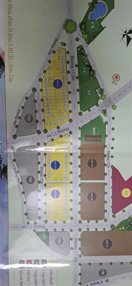 Quỹ căn đẹp trục đường 17.5m kinh doanh tốt dự án hud sơn tây kv 3 đóng tiền tiến độ  0943 189 ***