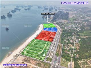 Chính thức nhận booking dự án biệt thự chạm cát grand oceania vân đồn, quảng ninh 0986 284 ***
