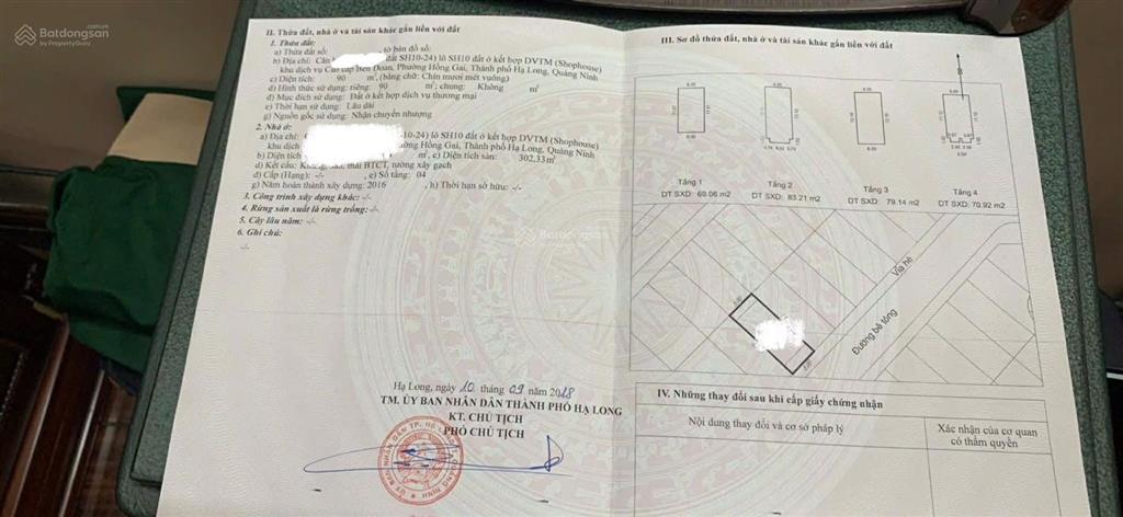 Bán shophouse vinhome bến đoan. dt 90m2 siêu đẹp