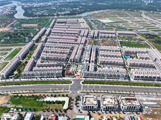 Bán nhà phố đối diện hồ bơi giá all in 5.5 tỷ/căn 120m2 đất hướng nam tại t&t 267ha kđt theo mẫu