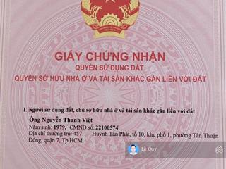 Bán đất phú gia cát lái, dt 7x17m, hướng đông nam, giá chỉ 55 triệu/m2