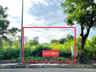 Bán đất sổ đỏ cá nhân 5x21.88m cát lái, đường 12 mét, cách tiểu học mỹ thủy 100 mét