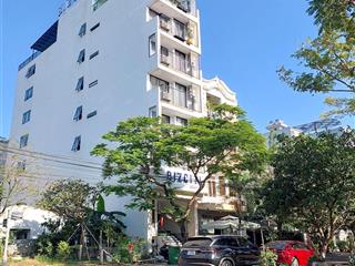 Bán đất biệt thự lô góc 2 mt đường mỹ an 3. dt 230m2, ngang 9,2m. view công viên cách sông hàn 50m