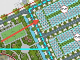 Bán lô đất đẹp dc1304 87.5m², giá chỉ 1 tỷ 750 triệu đối diện hồ điều hòa & công viên xanh