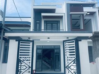 Bán nhà trệt lầu 120m2 sổ riêng thổ cư 100% có trả trước 550tr