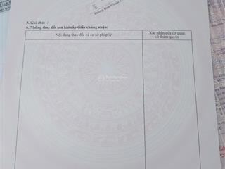 Bán đất chính chủ bình chuẩn 37 có hỗ trợ ngân hàng