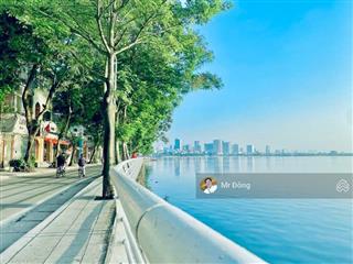 Bán đất mặt phố quận tây hồ 168m2, mt 10,5m, giá 30 tỷ.
