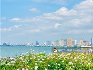 Bán đất tây hồ 285,6/298m2, mt 9,9m, mh 11,6m, ô tô tránh, giá 65 tỷ.