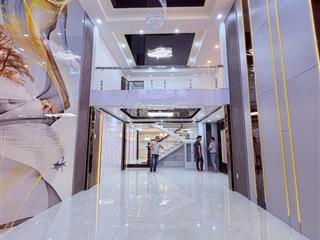 Bán siêu phẩm mặt tiền 100m2 5 tầng ngang 6m full nt cao cấp 15.x tỷ trần văn quang