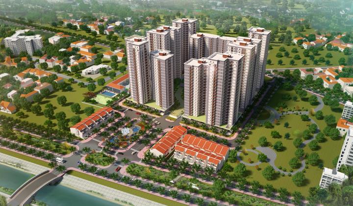 Bán chung cư the western capital dt 56m2, 2pn giá 2.4 tỷ,  0909 563 *** bạn chủ nhà