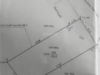 Đất mặt tiền bưng ông thoàng phú hữu, 6x17, giá 7,5 tỷ tl