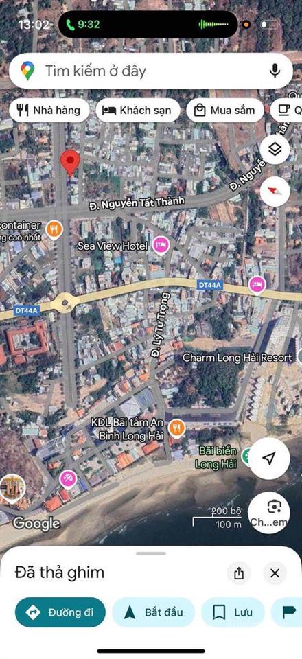 140m2 đất mặt tiền nguyễn chí thanh cách biển 500m giá 5 tỷ 600 tr