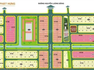Cần bán đất nền 6*21m giá 48.5 tr/m2 kdc phú xuân vạn phát hưng, nhà bè.  0916 226 ***