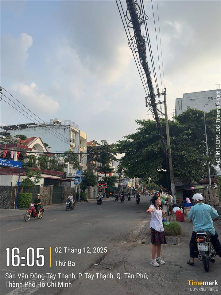 Chính chủ bán nhà mtkd dương đức hiền p tây thạnh q tân phú (6,5 x 23m) cn 153m2 25 tỷ