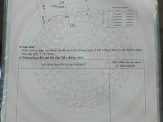 Bán mảnh đất nn tại thôn tình lam xã đại thành cũ, dt 2250m2, mt 33m nở hậu, đường lớn xe tải.