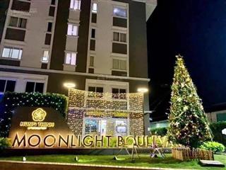 Căn hộ sân vườn độc bản tại moonlight boulervard 57m2 + 20m2 sân vườn. 1pn+ 1wc full nội thất