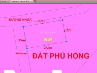 Cần bán khu đất 2 mặt tiền 409m2 xã phước thạnh, củ chi, sổ riêng, chỉ 2 tỷ 7