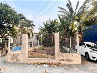 Bán lô đất 2 mặt tiền 73.3m2 có rào sẵn , đường ô tô, thới tam thôn, sổ riêng, 1 tỷ 150