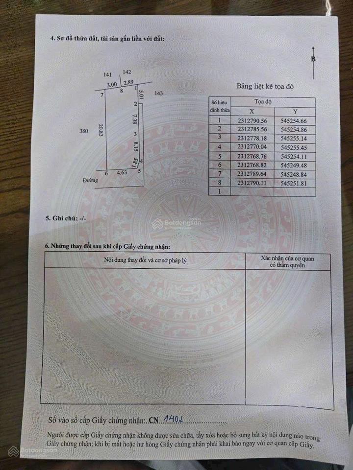 Bán lô đất góc đẹp vị trí vàng gần vành đai 4, mặt tiền 6m, lô góc hai mặt thoáng