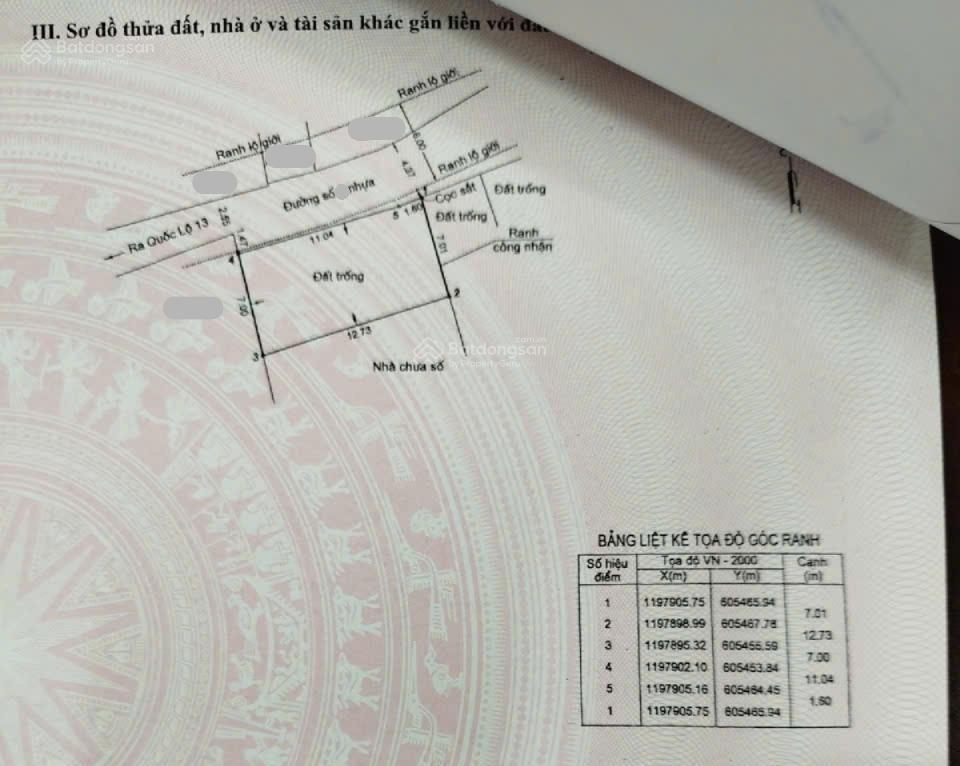 Nền đất đẹp, gần đại học luật, chợ bình triệu, đất mặt tiền xe hơi, 100m ra ql13