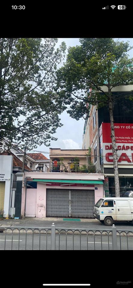 Mặt tiền đường lê hồng phong  p. phú lợi ngay ngã tư lê hồng phong phú hoàphú lợi