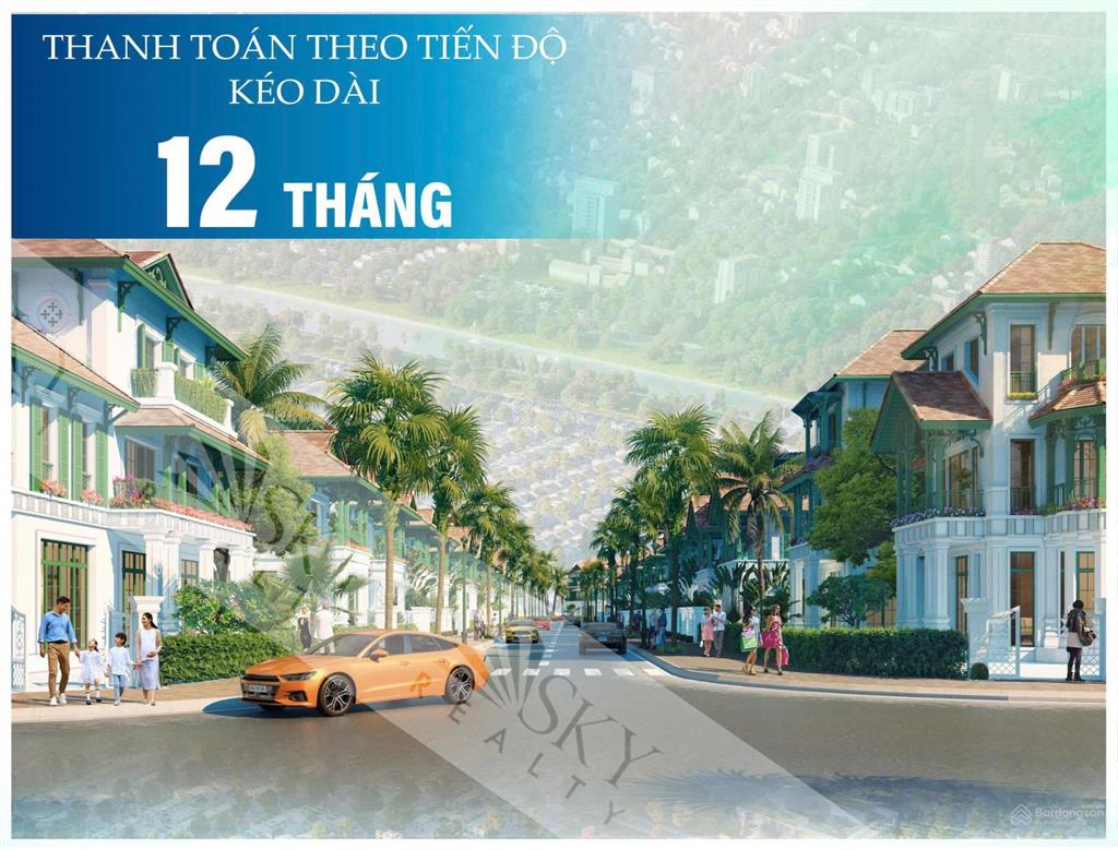 Bán đất nền mặt sông village sun river polis, 119 triệu/m2, 260 m2, ngũ hành sơn, đà nẵng