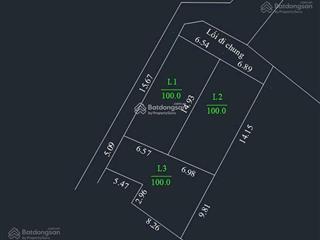 Bán 100 đến 300 m2 đất chưa bao giờ ngập lụt, oto ngủ trong đất, dân cư đông, giá chỉ từ 1,9 tỷ