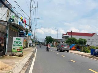 Đất hòa phú củ chi 3.587m2, 2.712m2 thổ cư ngang 62m gần tỉnh lộ 8, 20.5 tỷ