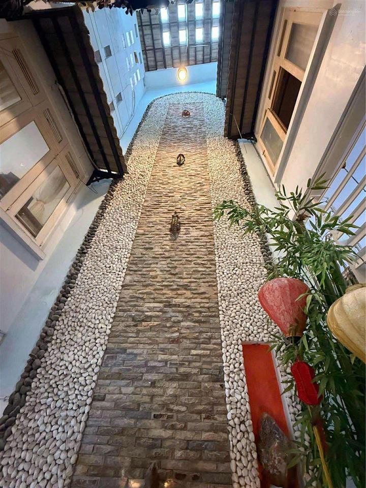 Biệt thự xưa vip bình thạnh hẻm nhựa 6m xe hơi né 100m (5x20) 4 tầng kiên cố giá 18.x tỷ tl