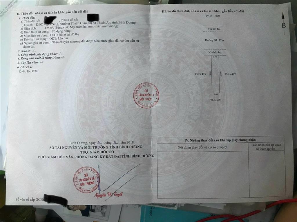 Bán gấp nhà mặt phố d1, 7.3 tỷ, 125m2, thuận giao, bình dương