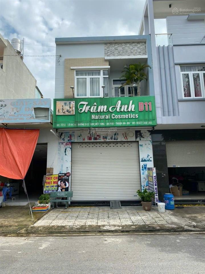 Bán nhà mặt phố d11, 6,3 tỷ, 100m2, 3pn, 3wc, bình dương