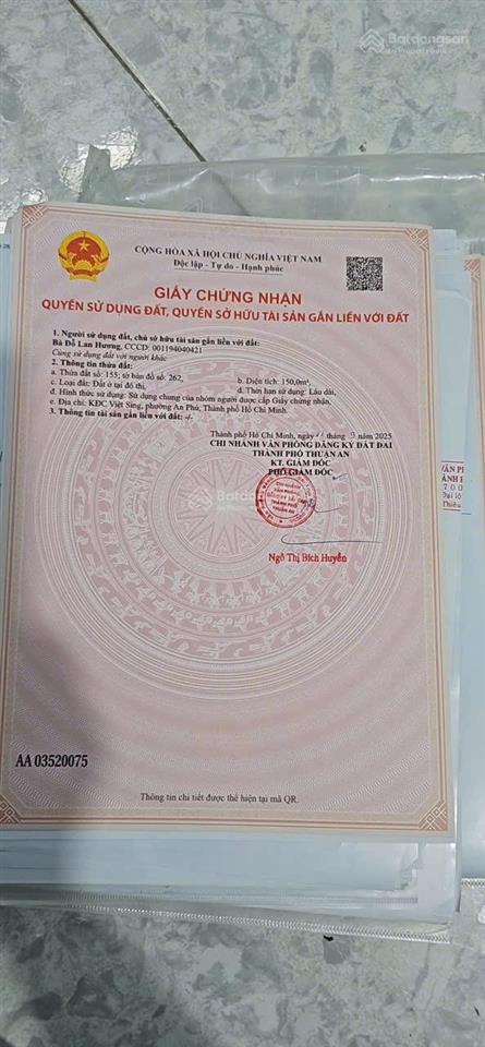 Bán nhà mặt phố d20, an phú, thuận an, bình dương chỉ với giá siêu hời 6tỷ 500 triệu 150m2