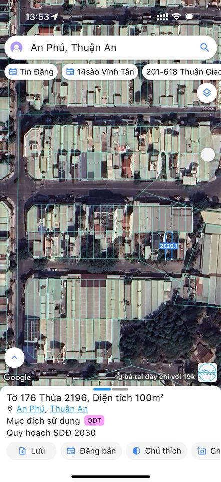 Bán đất d29, an phú, thuận an, bình dương, giá siêu hời 4 tỷ 100 triệu, 100m2