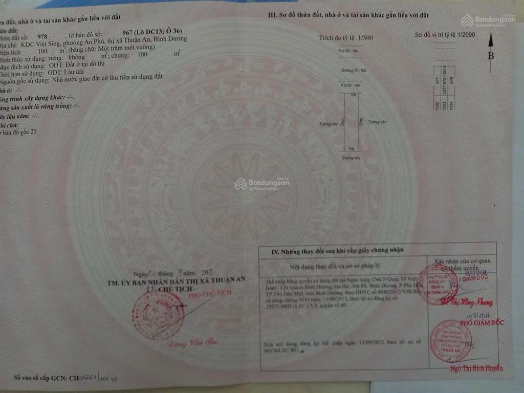 Bán gấp nhà mặt tiền tại an phú, thuận an, bình dương, 5 tỷ 900 triệu, 100m2