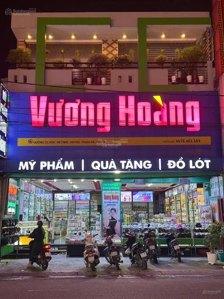 Bán nhà mặt phố d5, an phú, thuận an 180m2, 4 pn mặt tiền 12m cực đẹp  full tiện ích