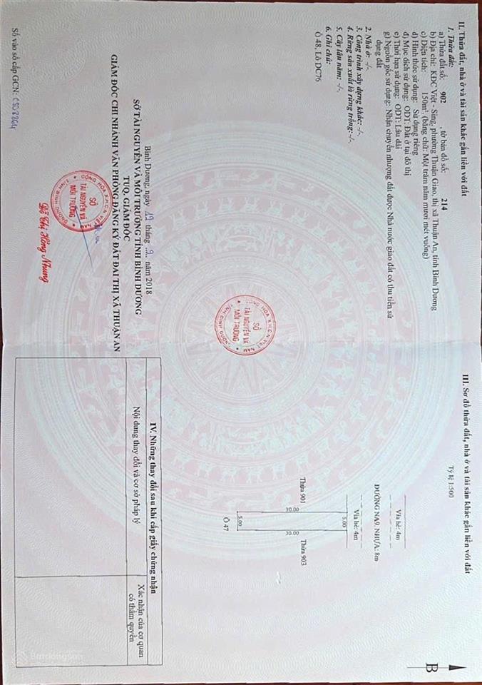 Bán nhà mặt phố na9, 16 tỷ, 450m2, thuận giao, thuận an, bình dương giá cực chất